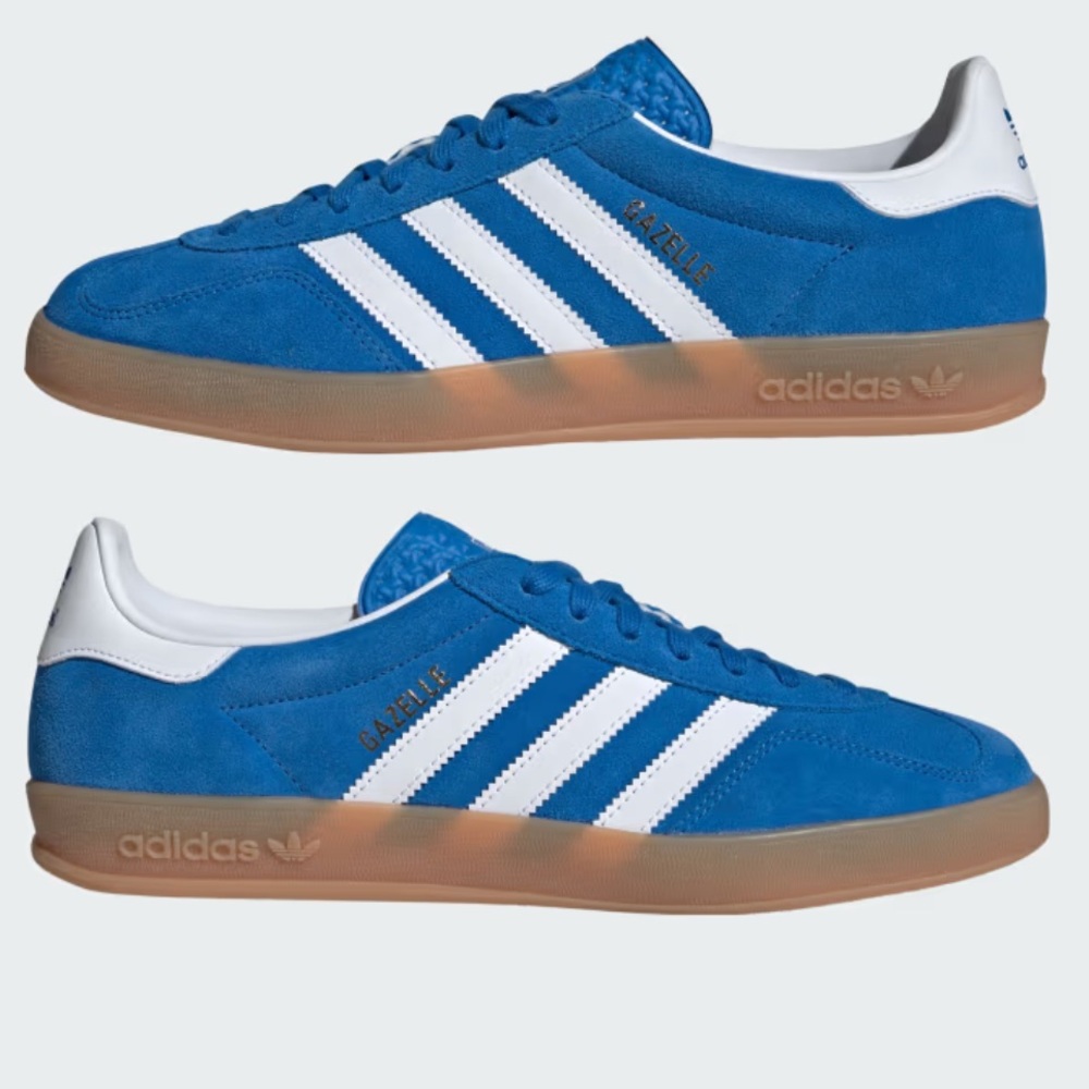 adidas gazelle indoor in Blue Bird - Picture 2 of 8